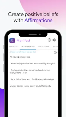 Law of Attraction Manifest app android App screenshot 12